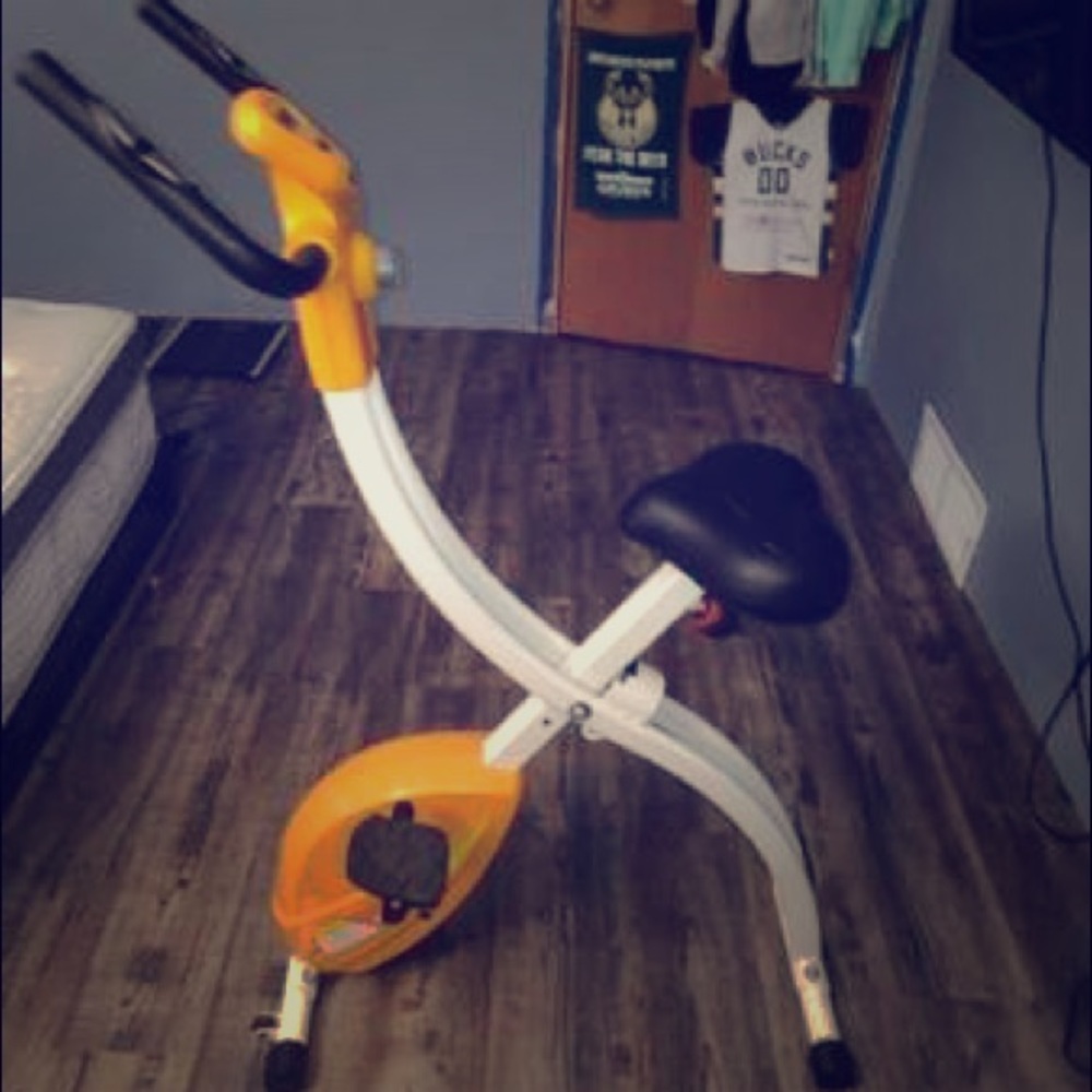 FITLEADER Indoor Exercise Bike - $70